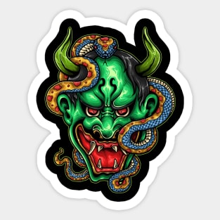 Horror face Sticker